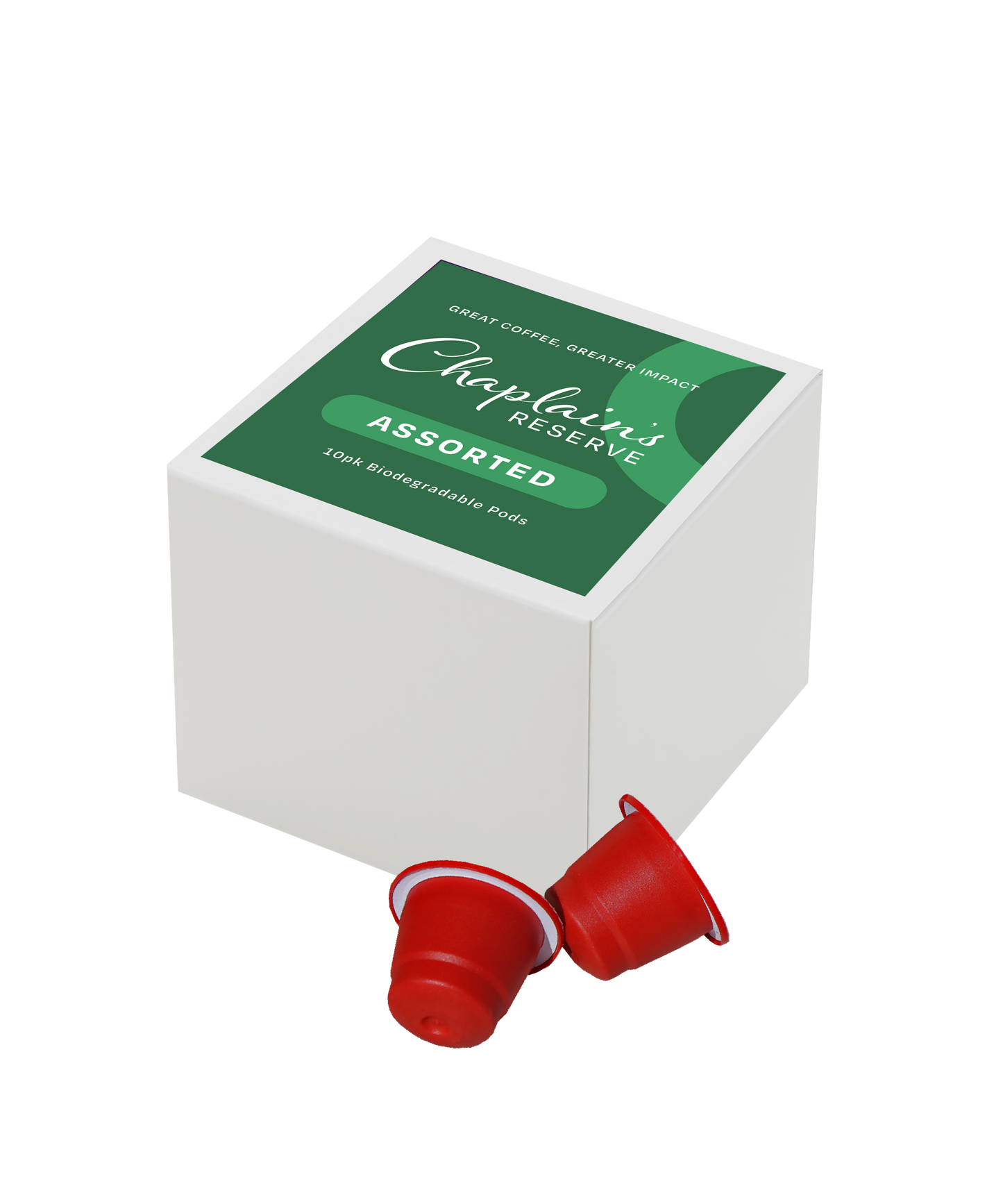 Chaplain's Reserve - 50 x Mixed Flavour Coffee Pods