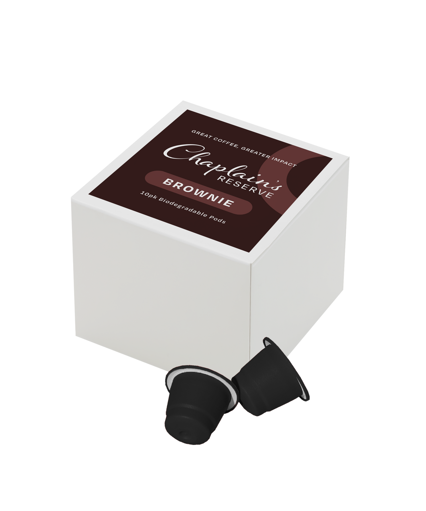 Chaplain's Reserve 50 x Brownie - Coffee Pods