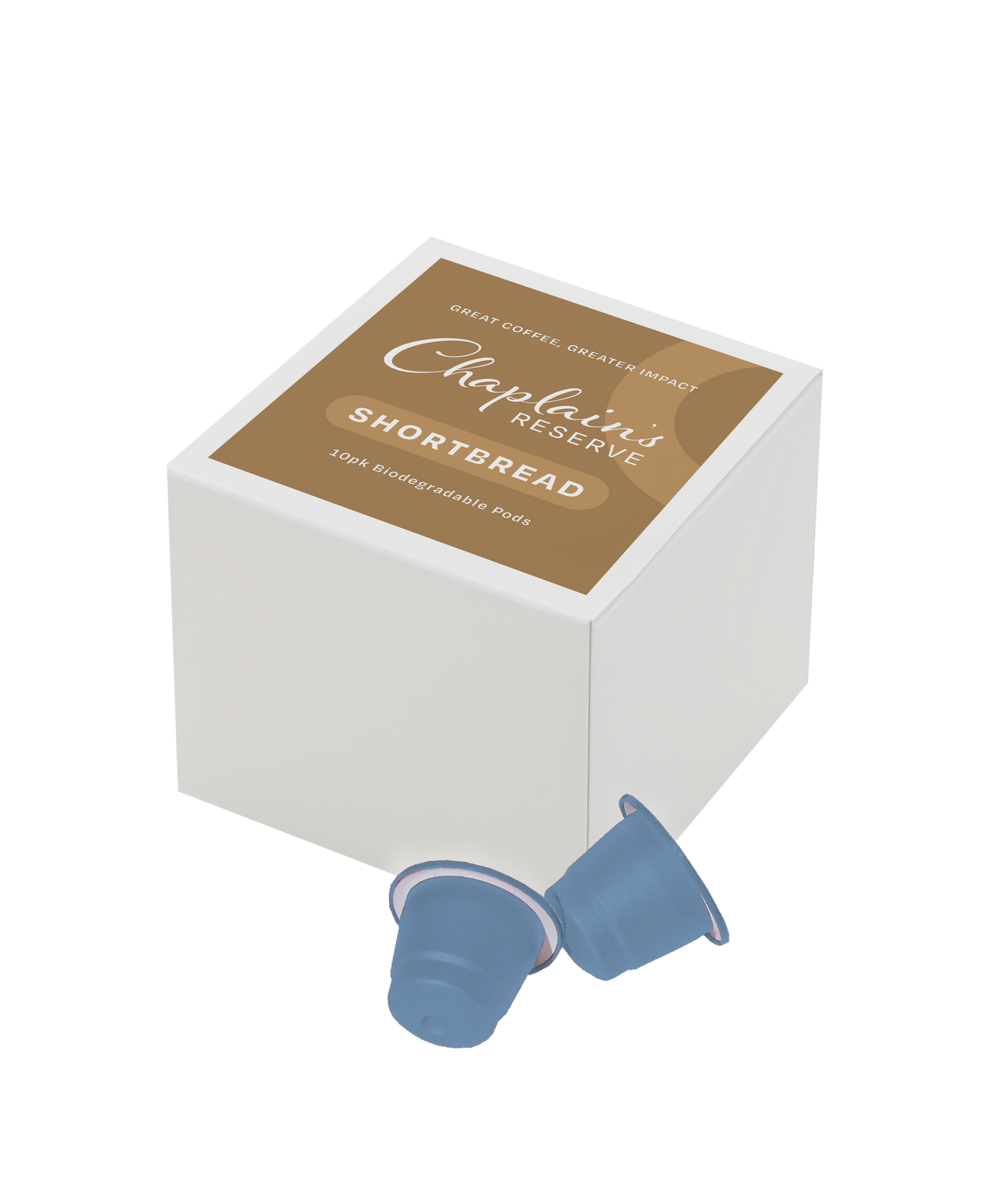 Chaplain's Reserve 50 x Shortbread - Coffee Pods